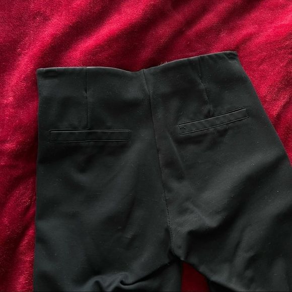 Dynamite black jeggings with silver zippers on side - Picture 4 of 6